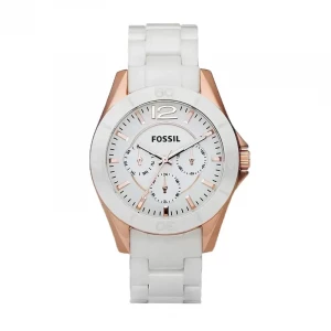Fossil Riley Multi-Function White Dial Ladies Watch